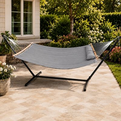 2WAY HAMMOCK ブラウン 約210×150cm 6130461?wid=554&hei=554&qlt=90