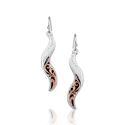 Montana Silversmiths Carry Me West Earrings