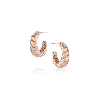Montana Silversmiths Draped In Light Hoop Earrings