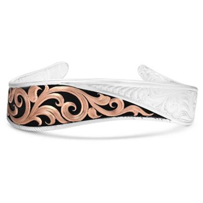 Montana Silversmiths Carry Me West Cuff Bracelet