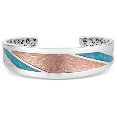 Montana Silversmiths Tulsa Time Cuff Bracelet