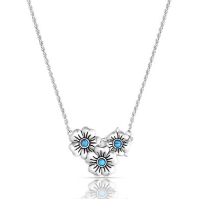 Montana Silversmiths Montana Spring Floral Necklace