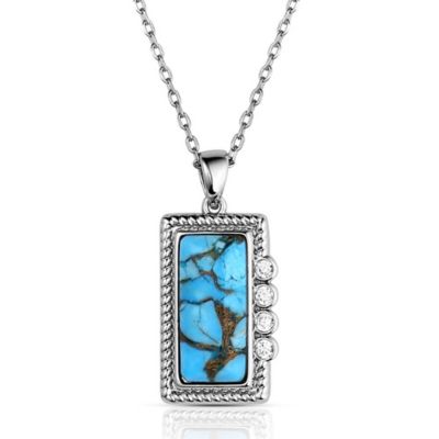 Montana Silversmiths Summer Rain Turquoise Necklace
