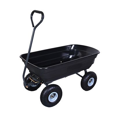 Eisen 600 lb. Poly Garden Dump Cart