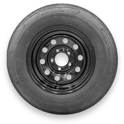 RubberMaster Rubbermaster C78-13 (ST185/80D13) 6 Ply TL Highway Rib Tire on a 5 on 4.5 Bolt Black Modular Wheel