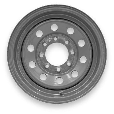 SteelMaster Steel Master 16x6 8 on 6.5 Bolt Modular, Silver