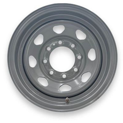 SteelMaster Steel Master 16x6 8 on 6.5 Bolt Eight Spoke, Silver