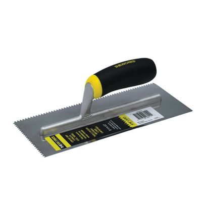 THEWORKS 11 x 4-1/2in. SS Notched 3/16 x 5/32in. V Trowel