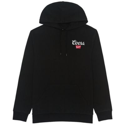 Coors Banquet Men's Coors Cowboy Graphic Hooded Fleece