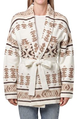 Vintage Threads VT Women's Long Sleeve Shawl Cardi Aztec