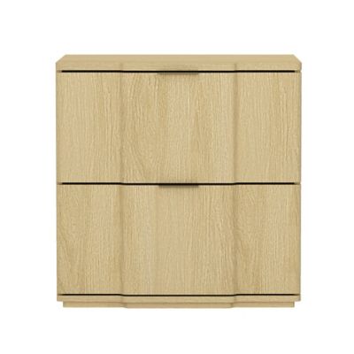 Manhattan Comfort 2-Drawer Clive 22 in. Nightstand