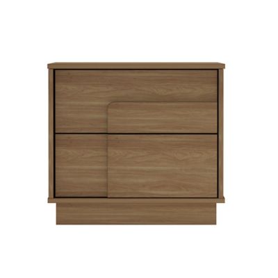 Manhattan Comfort 2-Drawer Horizon 22 in. Nightstand