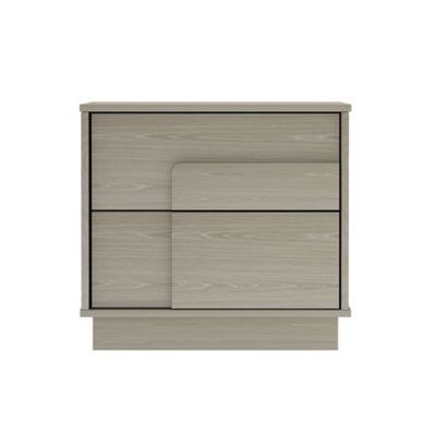 Manhattan Comfort 2-Drawer Horizon 22 in. Nightstand