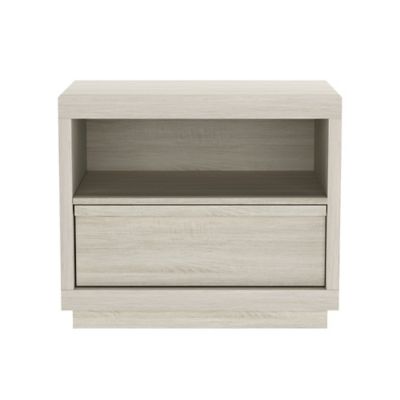 Manhattan Comfort 1-Drawer Navis 26 in. Nightstand
