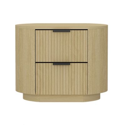Manhattan Comfort 2-Drawer Olivia 27 in. Nightstand