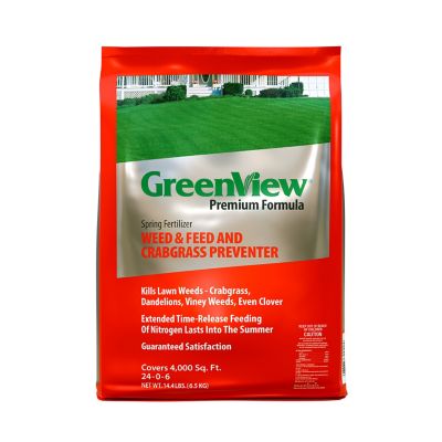 GreenView Spring Weed & Feed Plus Crabgrass 14.4 lb.
