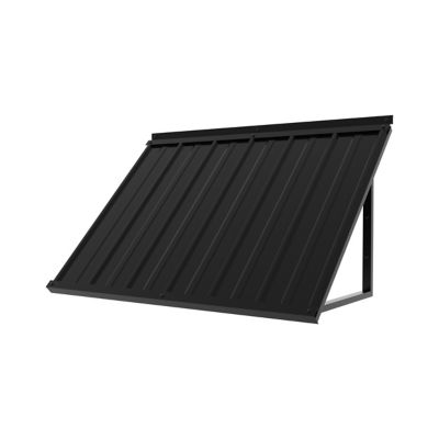 Veikous Black Patio Awning Sun Shade Cover, 42 in.