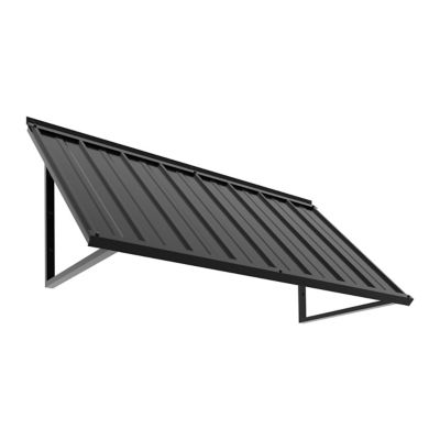 Veikous Black Patio Awning Sun Shade Cover, 56 in.