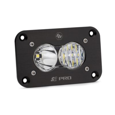 Baja Design 481003 S2 Pro Black Flush Mount LED Auxiliary Light Pod
