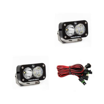 Baja Design 487803 S2 Pro Black LED Auxiliary Light Pod Pair