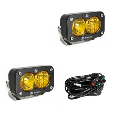 Baja Design 547813 S2 Sport Black LED Auxiliary Light Pod Pair