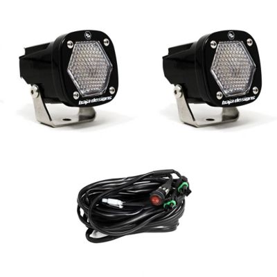 Baja Design 387806 S1 Black LED Auxiliary Light Pod Pair