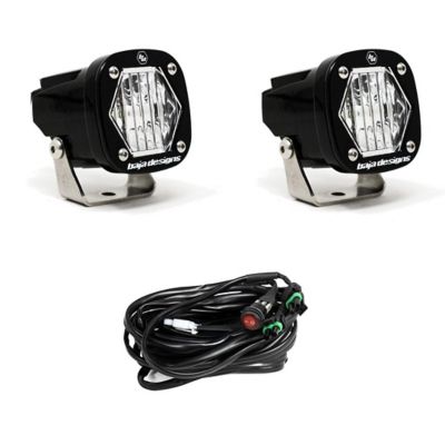 Baja Design 387805 S1 Black LED Auxiliary Light Pod Pair