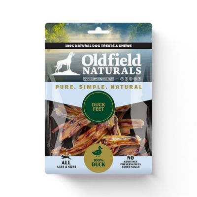 Oldfield Naturals Duck Feet, Dog Treats 10 pc., 150g Pack