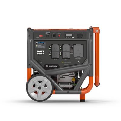 Husqvarna 4375 W Dual Fuel Open Frame Inverter Generator - 4375 Starting / 3500 Running W, RV Ready, CARB Certified