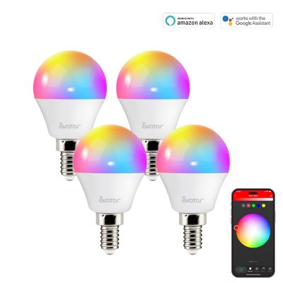 Avatar Controls E12 G45 Smart Bulbs RGB Cool Warm White Dimmable