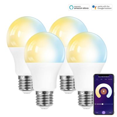 Avatar Controls E26 Smart Bulbs Warm Cool White Color Dimmable, 4 pk.