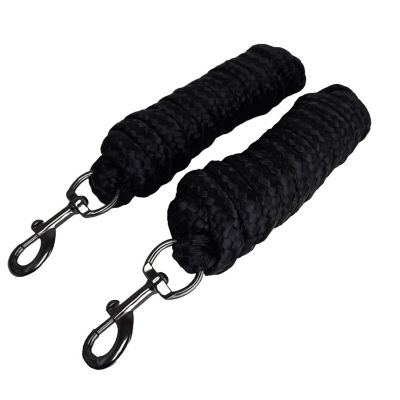 Derby Originals Set of 2 Braided Poly Lead Ropes with Snap