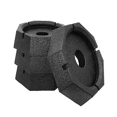 SnapPad Mini Leveling Jack Foot Pad, Fits 6 in. Round Jack Foot, Set of 4, MN6SP4
