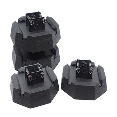 SnapPad SnapJack Leveling Jack Foot Pads, Set of 4, for Most Scissor Jacks, SJU4