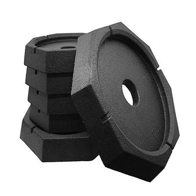 SnapPad Xtra XL Lux Leveling Jack Foot Pads, Set of 6, Four 9 in. and Two 12 in., XTRLXSP6