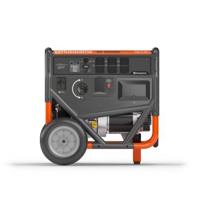 Husqvarna 10,000 W Dual Fuel Portable Generator - 10000 Starting / 8000 Running W, Electric Start, CARB Certified