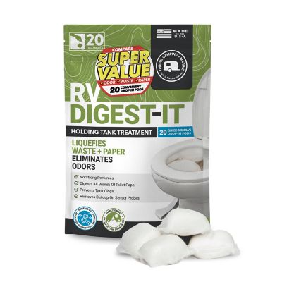 Unique Manufacturing RV Digest-It Holding Tank Treatment, 20 Treatments, 41G-4