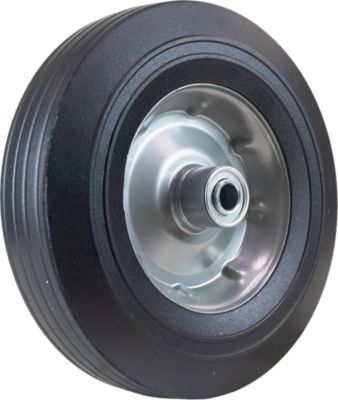 Hi-Run 10X2.5 Ribbed Solid Tire Steel Hub Assembly, 5/8 in. Centered