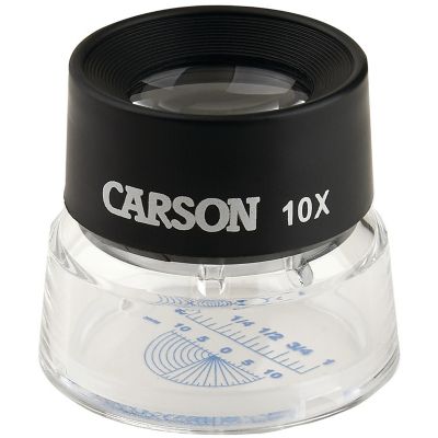 Carson Optical LumiLoupe 10x Magnifier