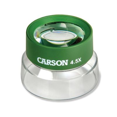 Carson Optical BugLoupe 4.5x Pre-Focused Stand Magnifier