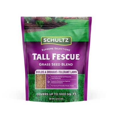 Schultz 5 lb. Tall Fescue Grass Seed Blend, Covers up to 1,000 sq. ft.