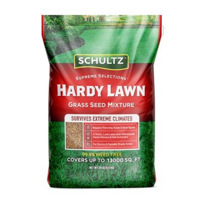 Schultz 20 lb. Hardy Grass Seed Mix, Covers up to 13,000 sq. ft.
