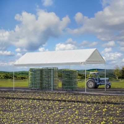 ShelterLogic 20 x 10 x 10ft., White AG Canopy Enclosure Kit