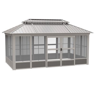 Sojag 17 x 10 x 9ft. Olan Solarium, Beige