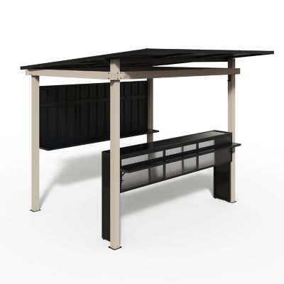 Sojag 9 x 9 x 8ft. Wood Finish Barilo Bar Gazebo