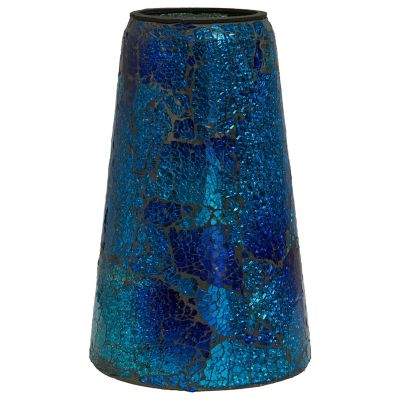 Sunnydaze Decor Mosaic Gazing Globe Stand, Deep Ocean