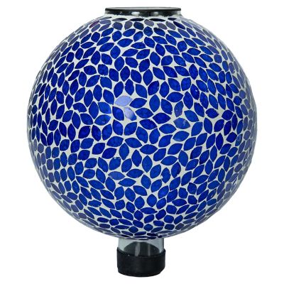 Sunnydaze Decor Lavender Mosaic Gazing Globe