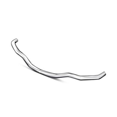 Black Horse Off Road Rear Bumper Guard Single Tube W/Pad Stainless Fits ...