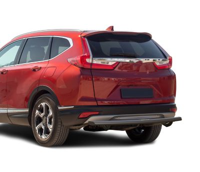 Black Horse Off Road Black Horse Peerless Rear Bumper Guard Matte Black Compatible with 2017-2022 Honda CR-V