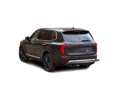 Black Horse Off Road Peerless Rear Bumper Guard Matte Black Compatible with 2020-2023 Kia Telluride2020-2023 Hyundai Palisade